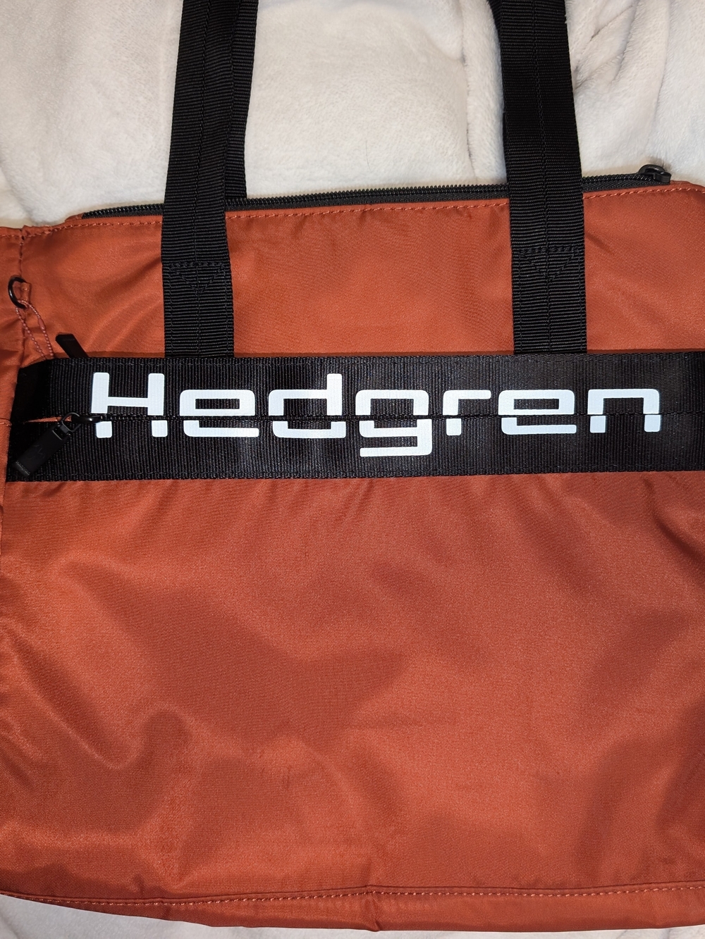 Hedgren Rust Color Tote Bag